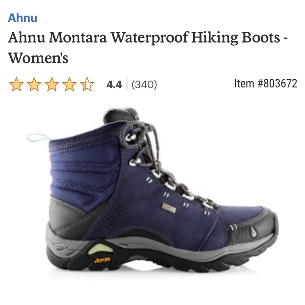 Ahnu Montara Waterproof Hiking Boots 7 last pair - Picture 11 of 17